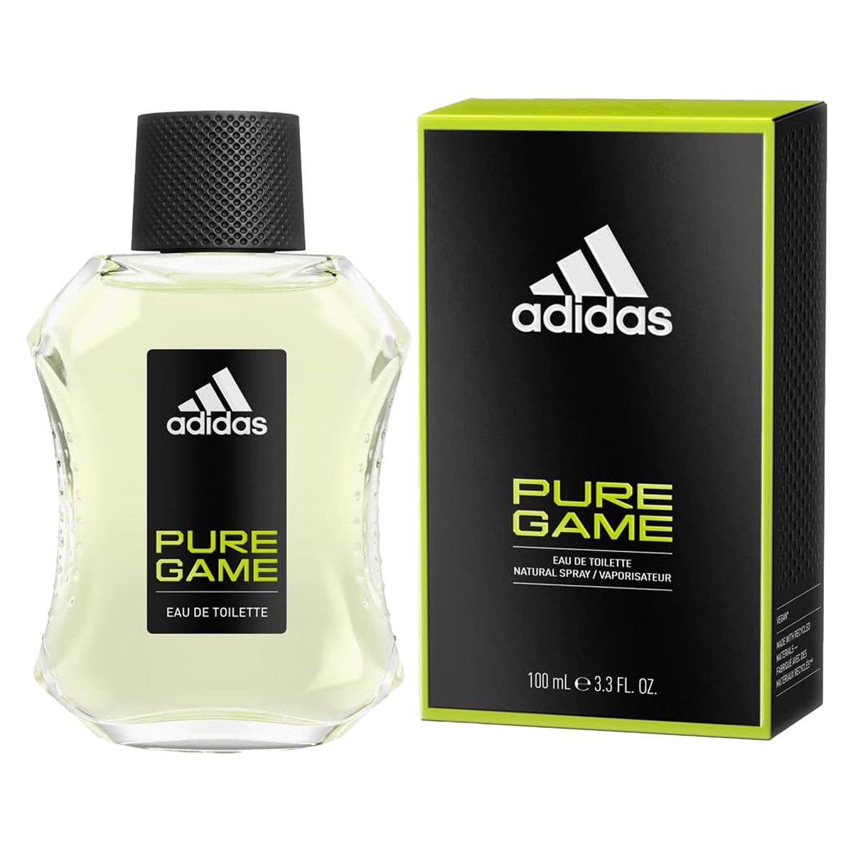 Adidas EDT Pure Game 100 ml + Deo Body Spray 150 ml