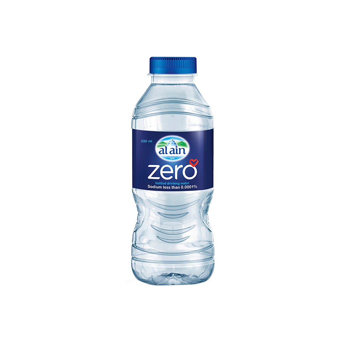العين زيرو مياه شرب معبأة خالية من الصوديوم 12 × 330 مل