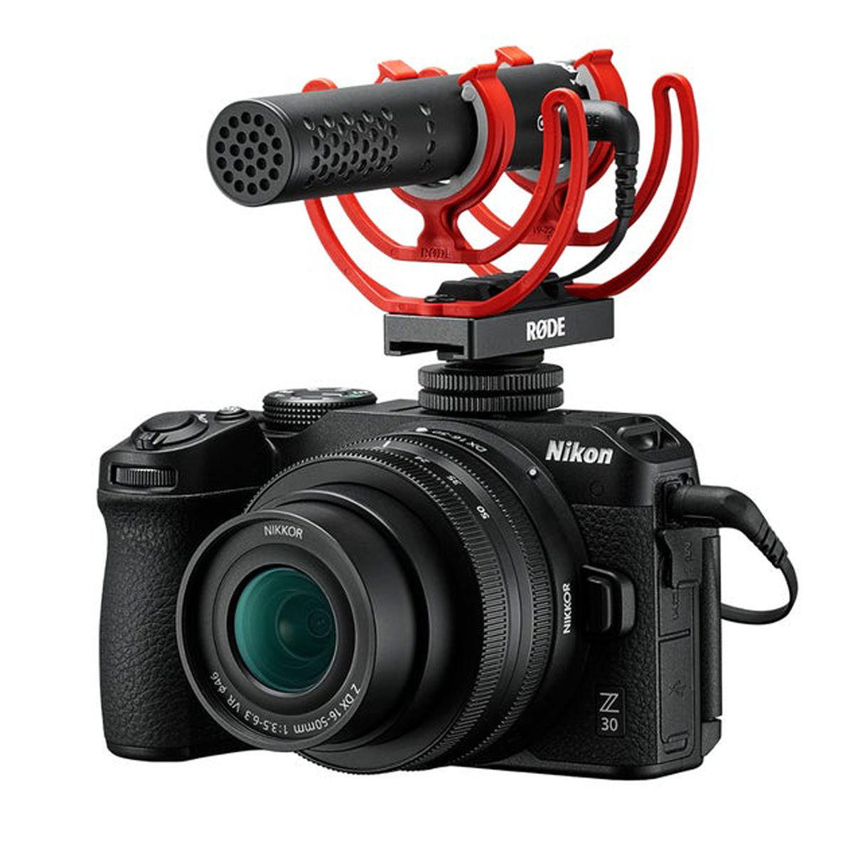 Nikon Z30 Mirrorless Camera, DX 16-50 mm f/3.5-6.3 VR + Nikkor Z DX 50-250 mm f/4.5-6.3 VR
