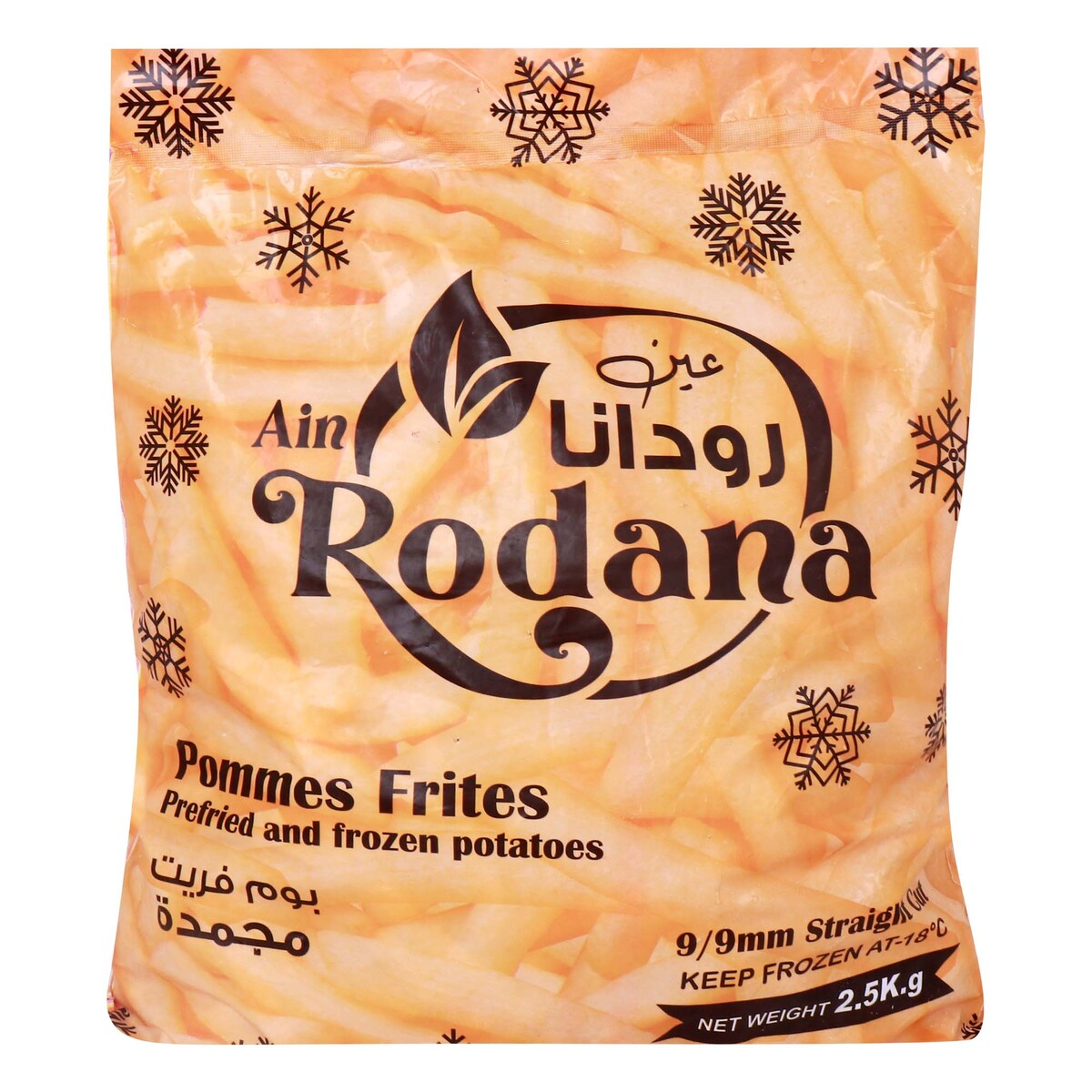Ain Rodana Pommes Frites, 2.5 kg