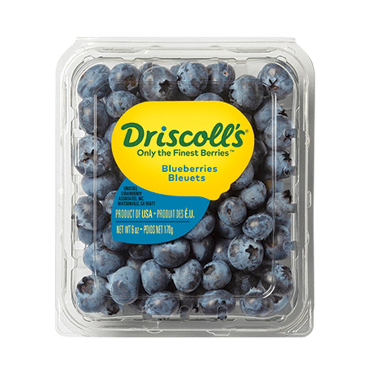 Fresh Blueberries Clamshell 170 g