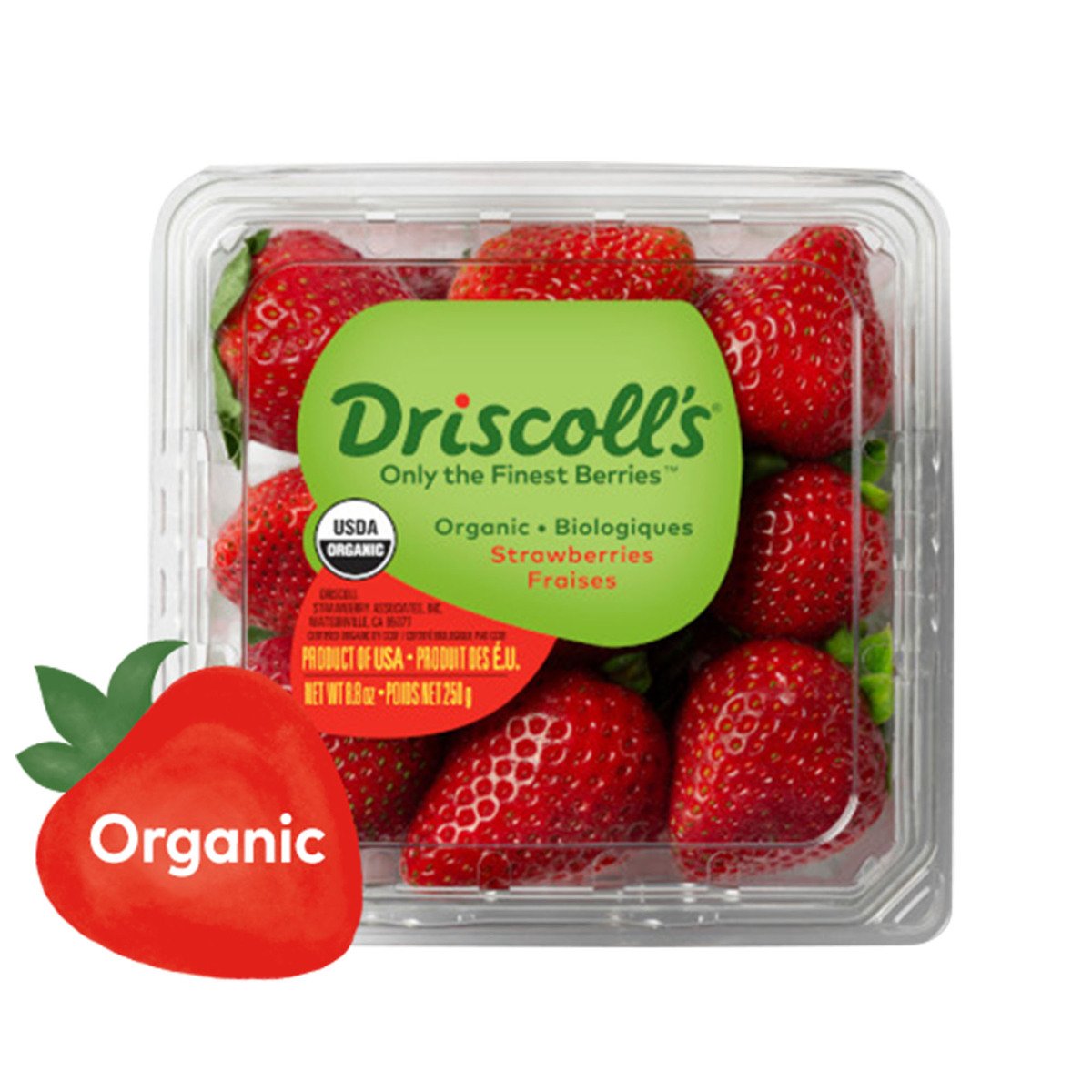 Driscoll's Organic Strawberry 250 g