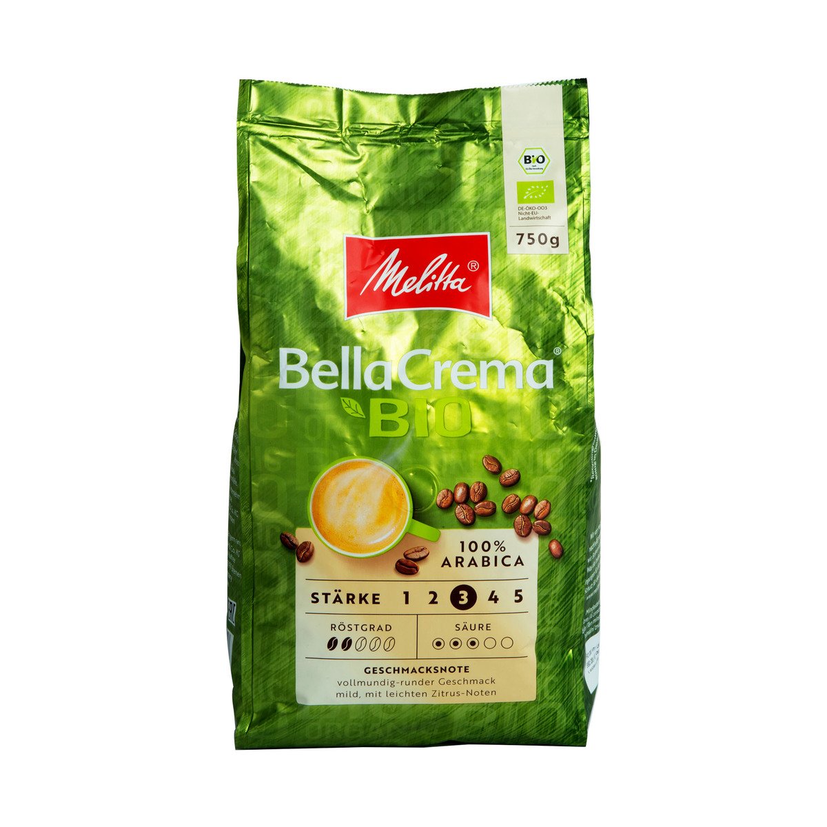 Melitta Bella Crema Arabica Beans 750 g
