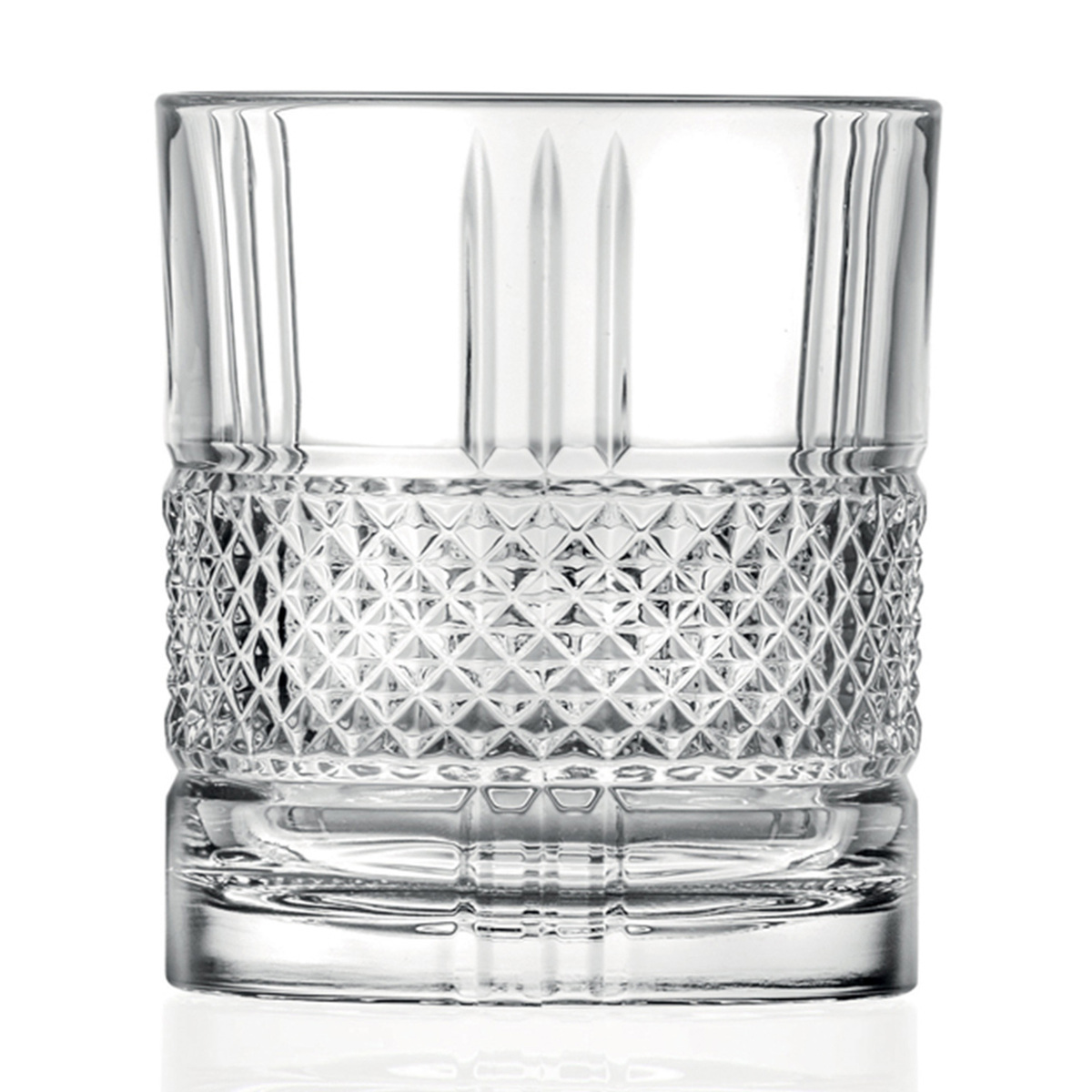 RCR Brilliante Crystal Whisky Glass, Pack of 6, Clear, RCR.CR267200