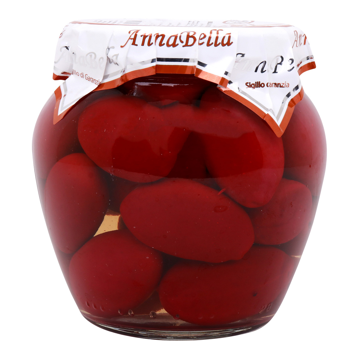Annabella Red Jumbo Olives In Brine, 550 g