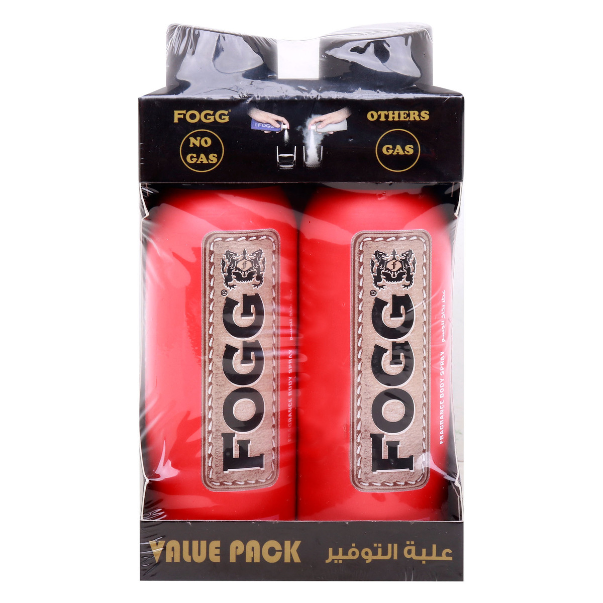Fogg Body Spray For Men, Assorted, 2 pcs, 120 ml