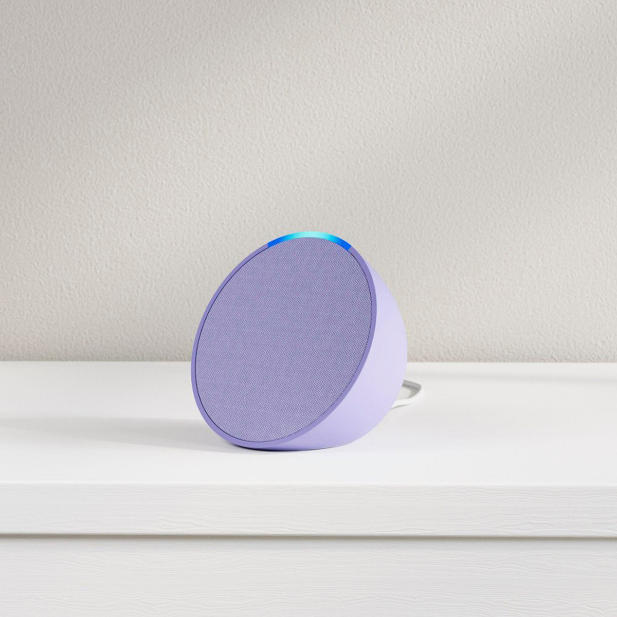 Amazon Echo Pop 1 st Gen smart speaker with Alexa, Lavender Bloom, C2H4R9