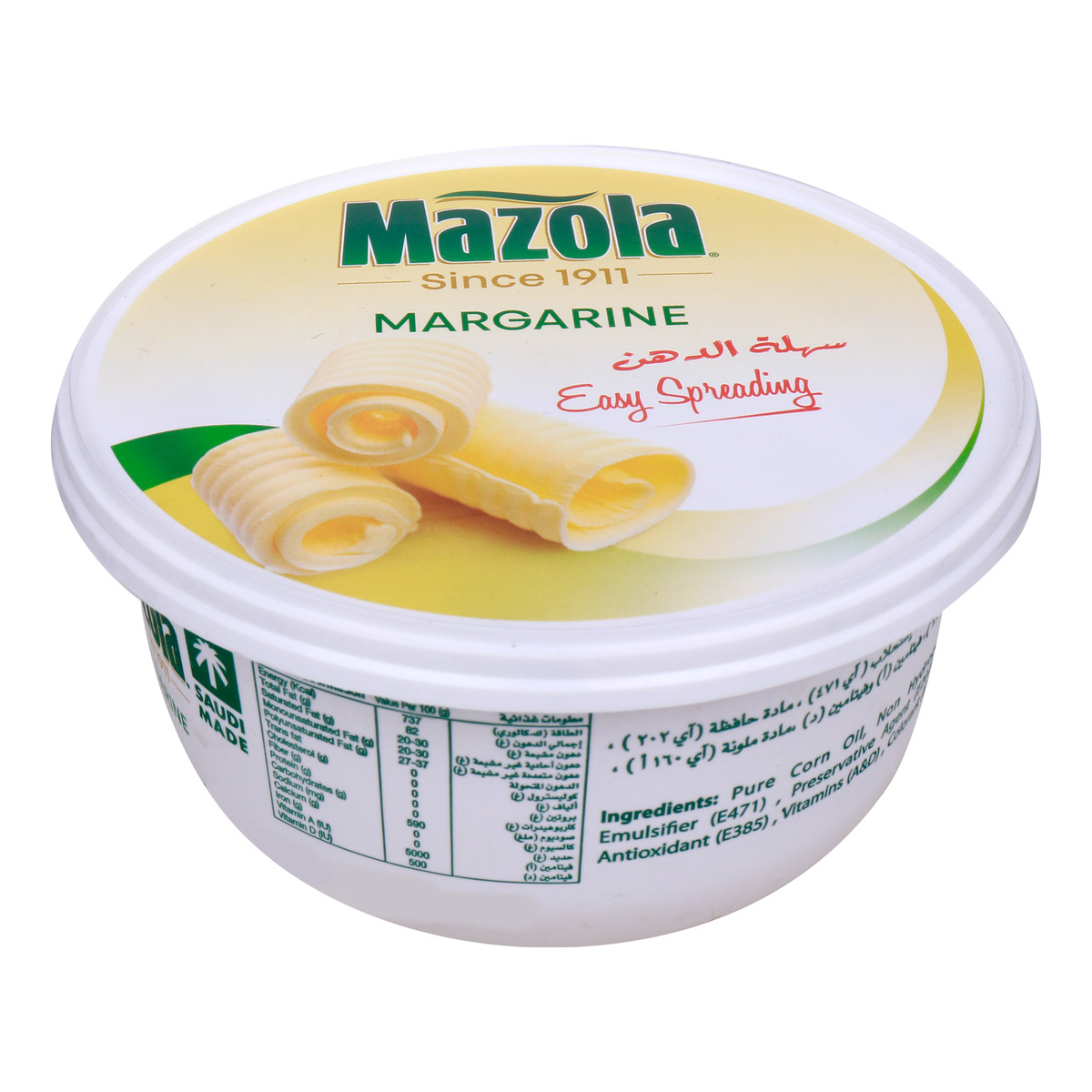 اشتري قم بشراء مازولا سمن ، 500 جم Online at Best Price من الموقع - من لولو هايبر ماركت Margarines في السعودية