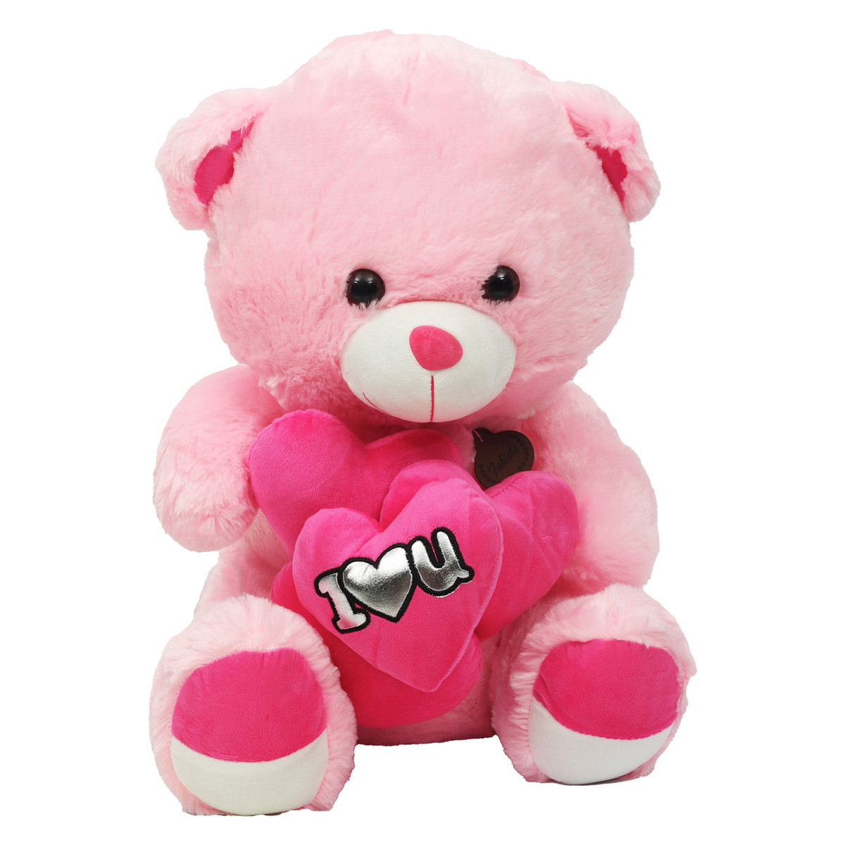 Fabiola Teddy Bear Plush With Heart 50cm J3001-3 Assorted