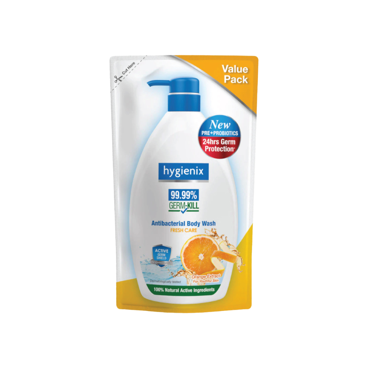 Hygienix Anti Bacterial Body Wash Fresh Care 850g
