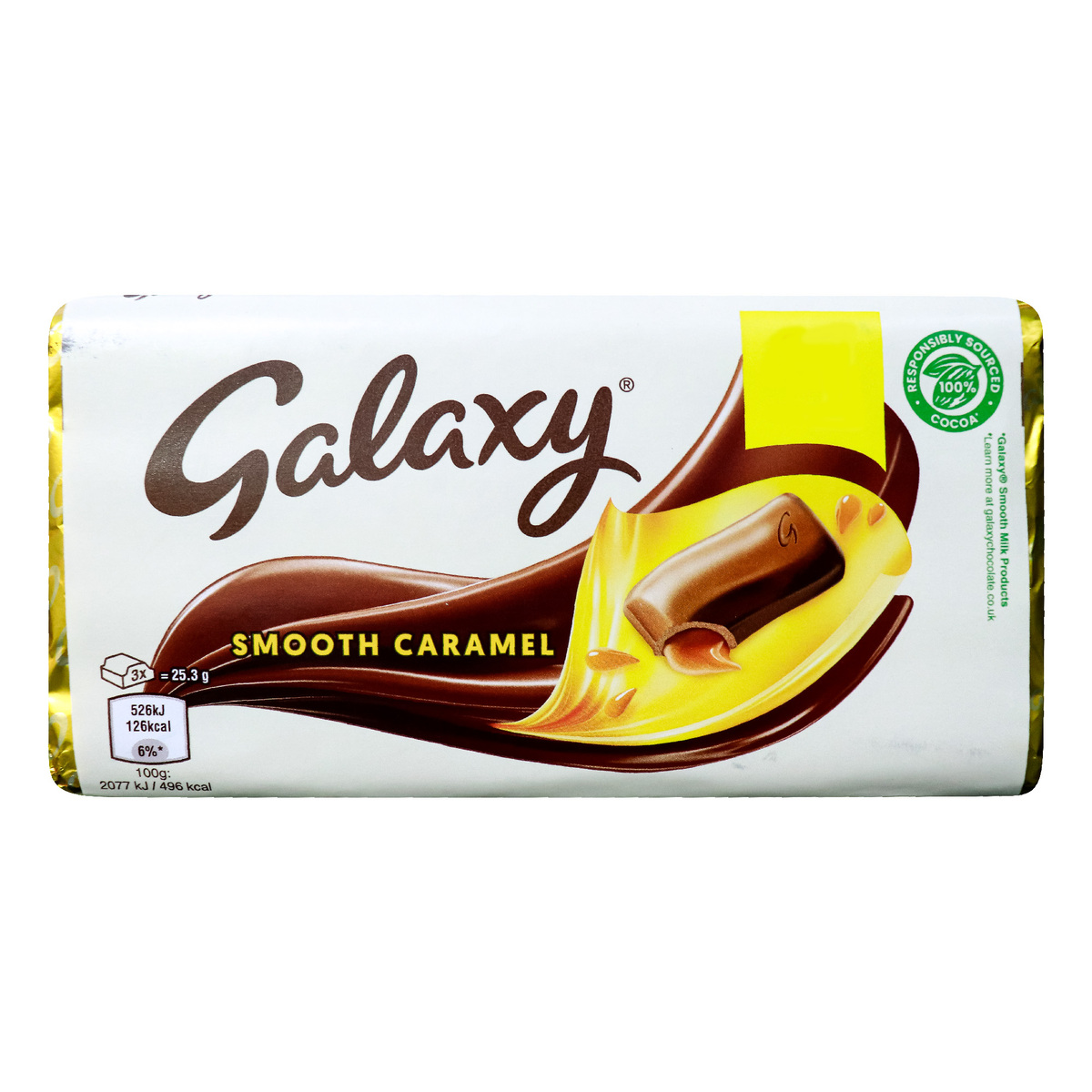 Galaxy Smooth Caramel Milk Chocolate 135