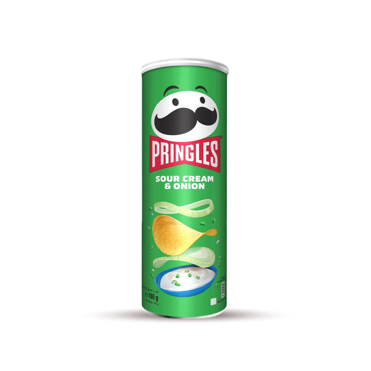 Buy Pringles Sour Cream & Onion 165 g Online at Best Price | Potato Canister | Lulu Kuwait in Kuwait