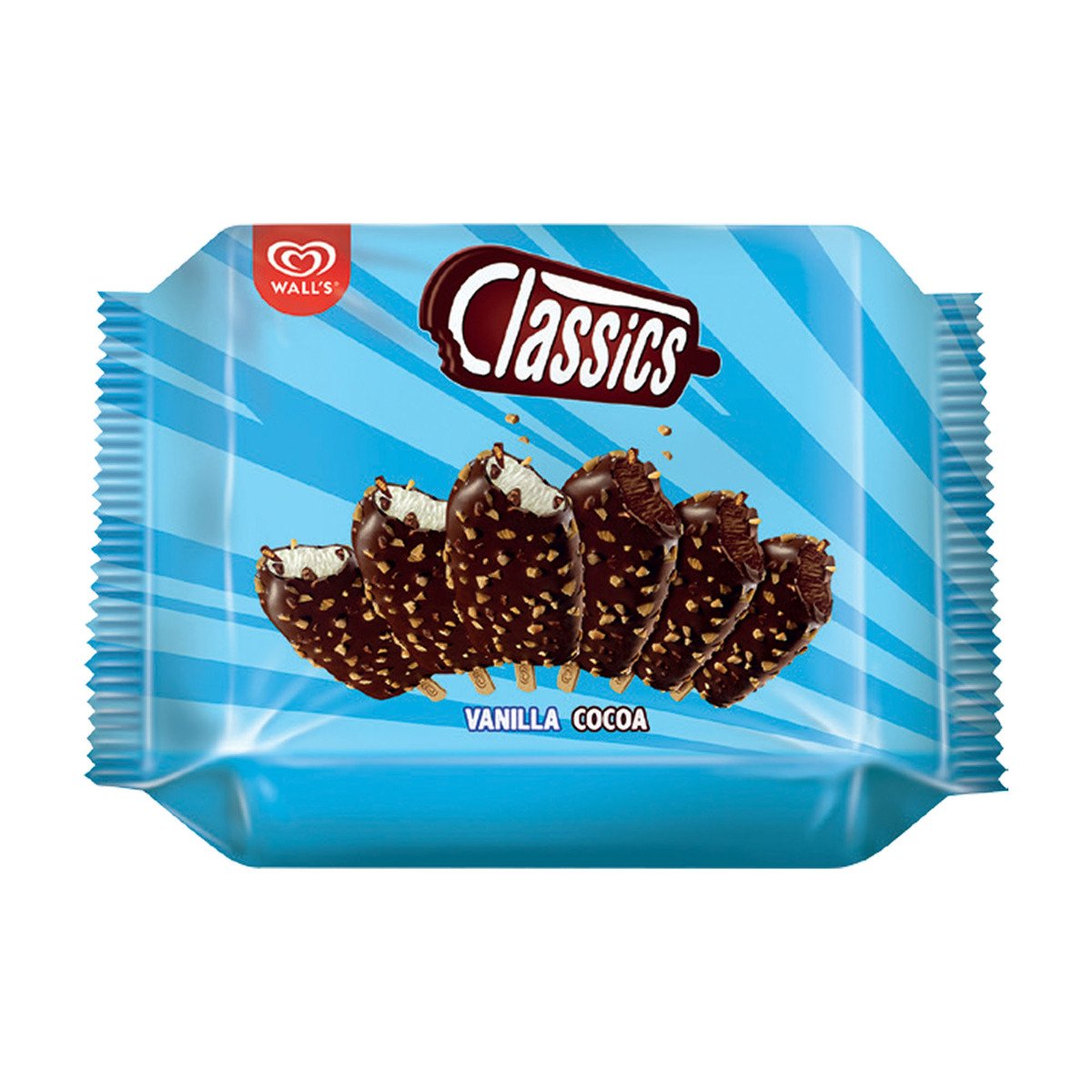 Buy Walls Classic Vanilla Cocoa Ice Cream Stick 6 x 65 ml Online at Best Price | IceCream Impulsepack | Lulu UAE in UAE