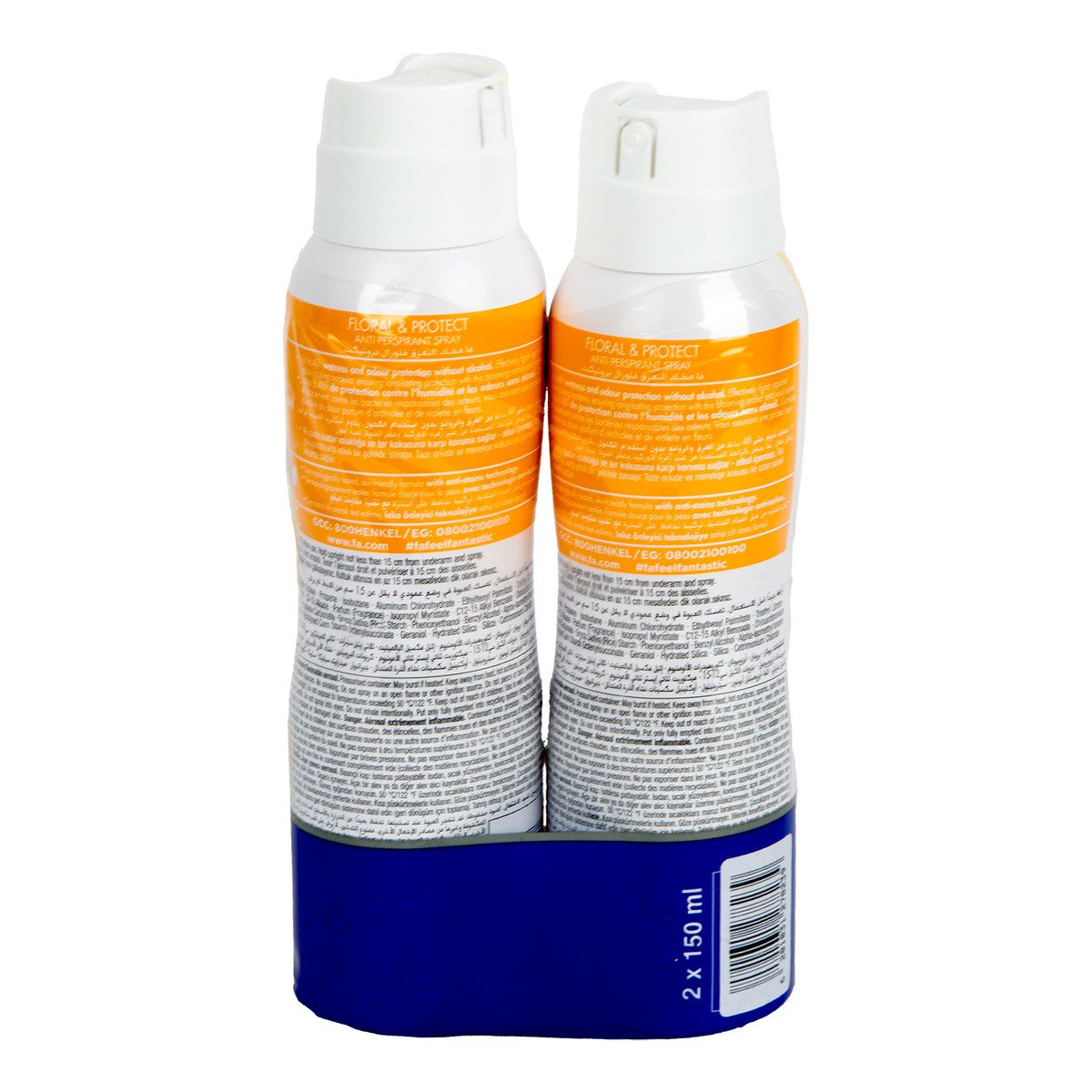 Fa Floral & Protect Deodorant Spray Value Pack 2 x 150 ml