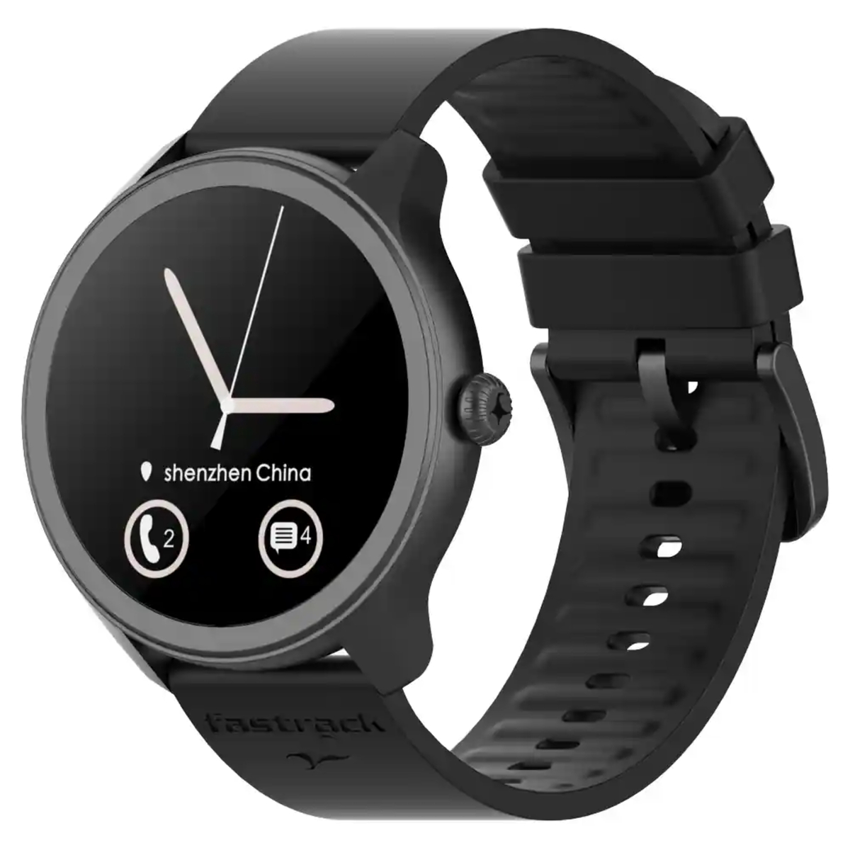 Fastrack Reflex Invoke Smart Watch Black
