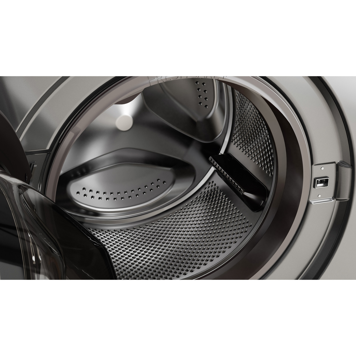Whirlpool Freestanding Front Load Washing Machine 10 kg, 1400 rpm, Silver, FFD10449SBCVGC