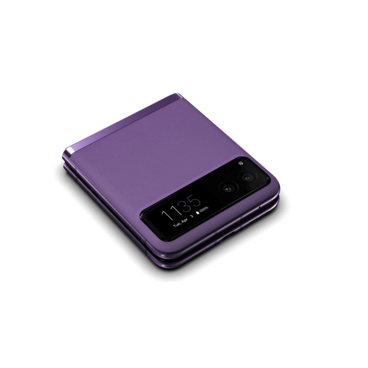 Motorola RAZR 40 5G Flip Smartphone, 8 GB RAM, 256 GB Storage, Summer Lilac