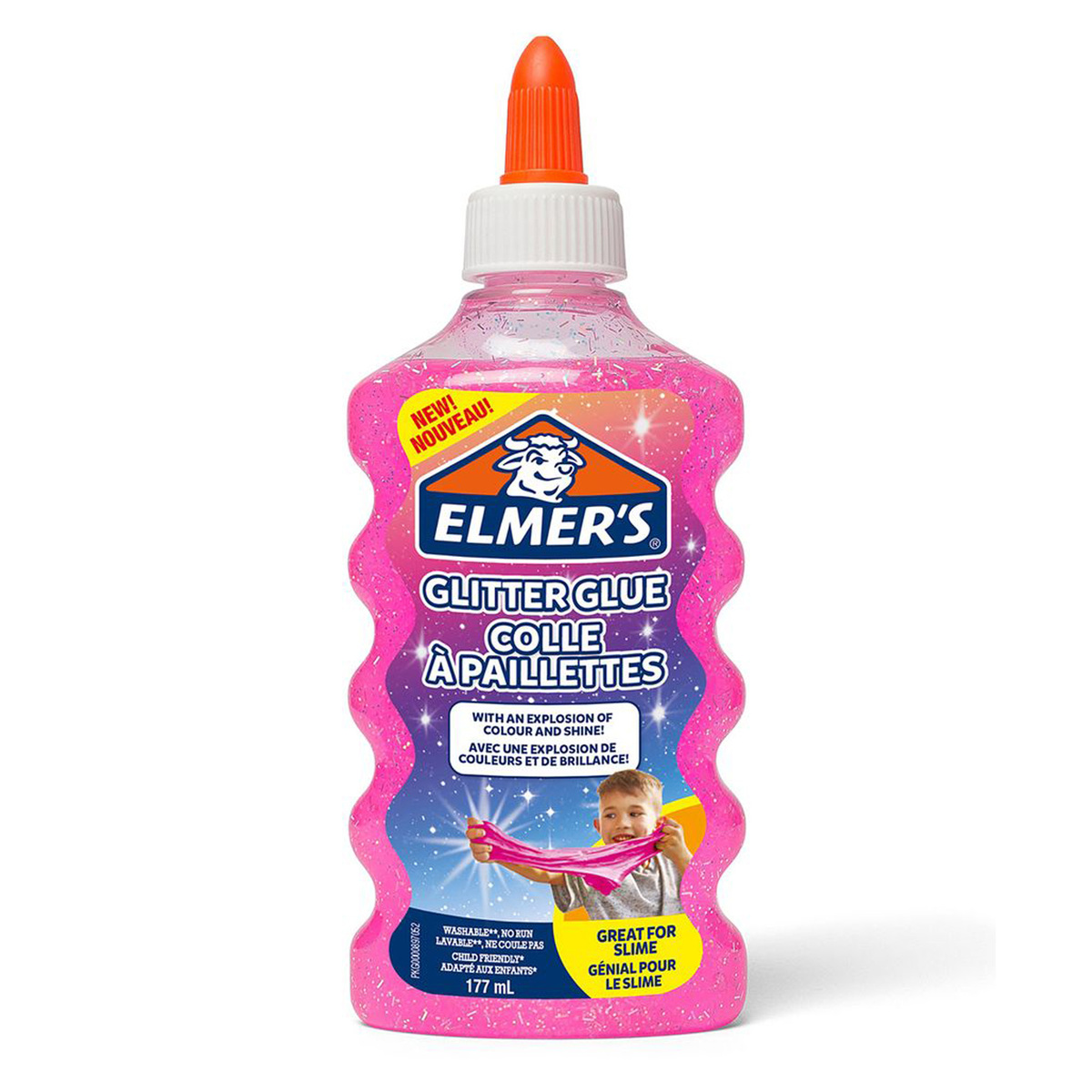 Elmer's Glitter Glue 177ml Pink