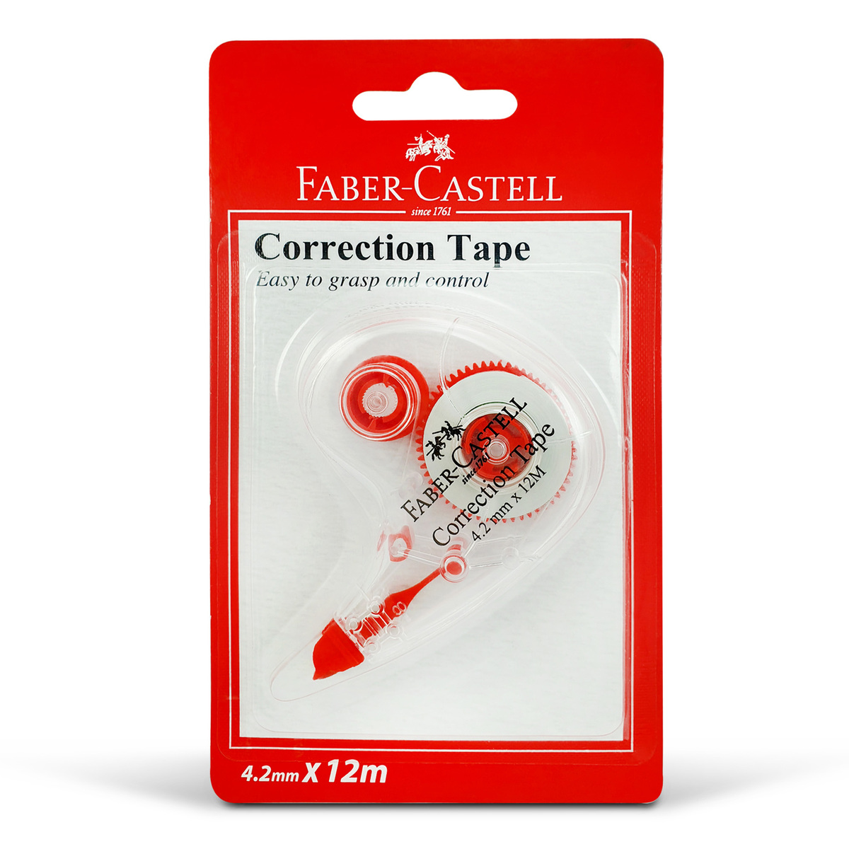 Faber-Castell Correction Tape, 4.2 mm x 12 m