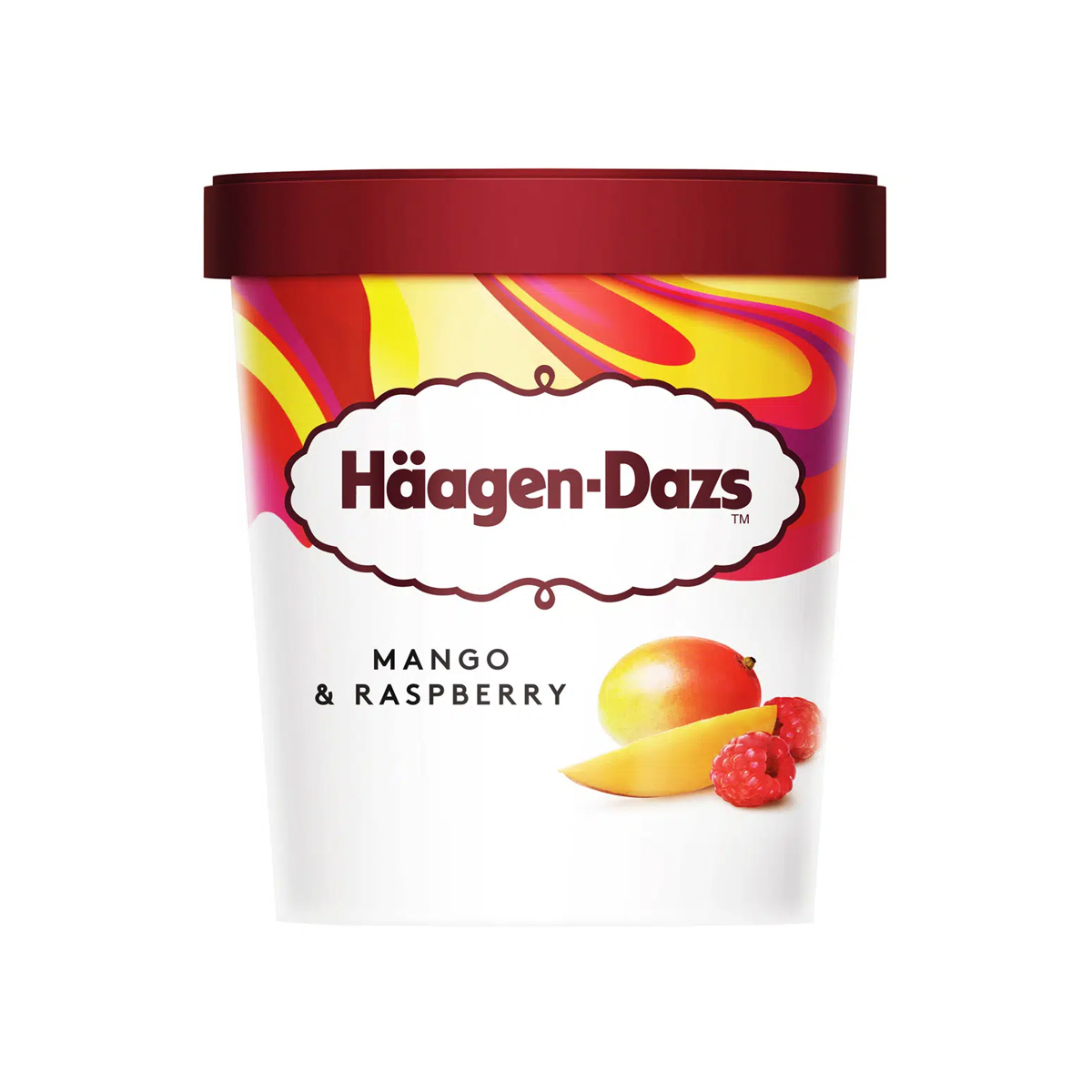 Haagen Dazs Ice Cream Mango&Raspberry 473ml