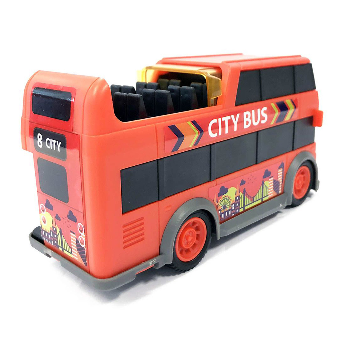 Dickie City Bus, Multicolor, 203302032