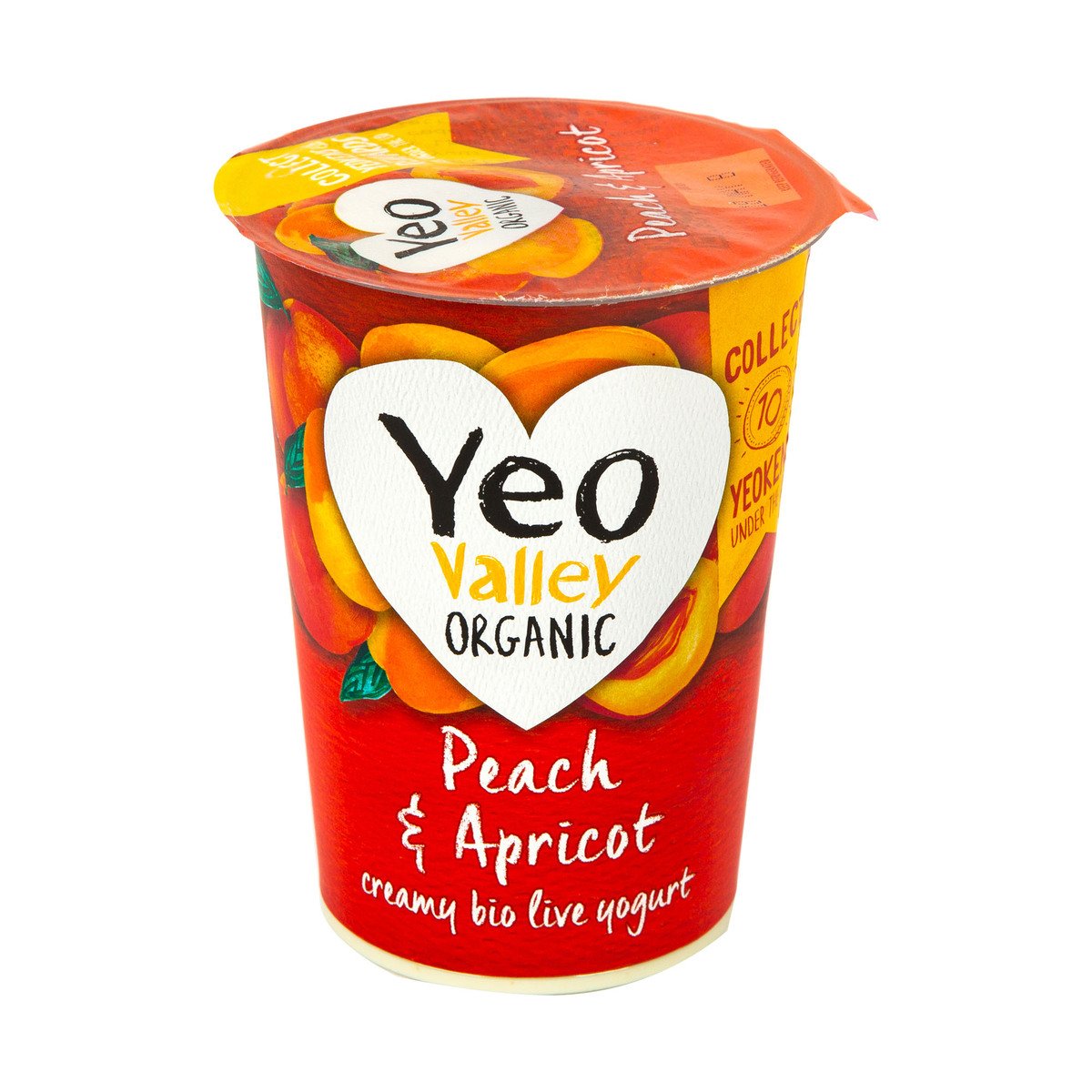 Yeo Valley Organic Peach & Apricot Yogurt 450 g