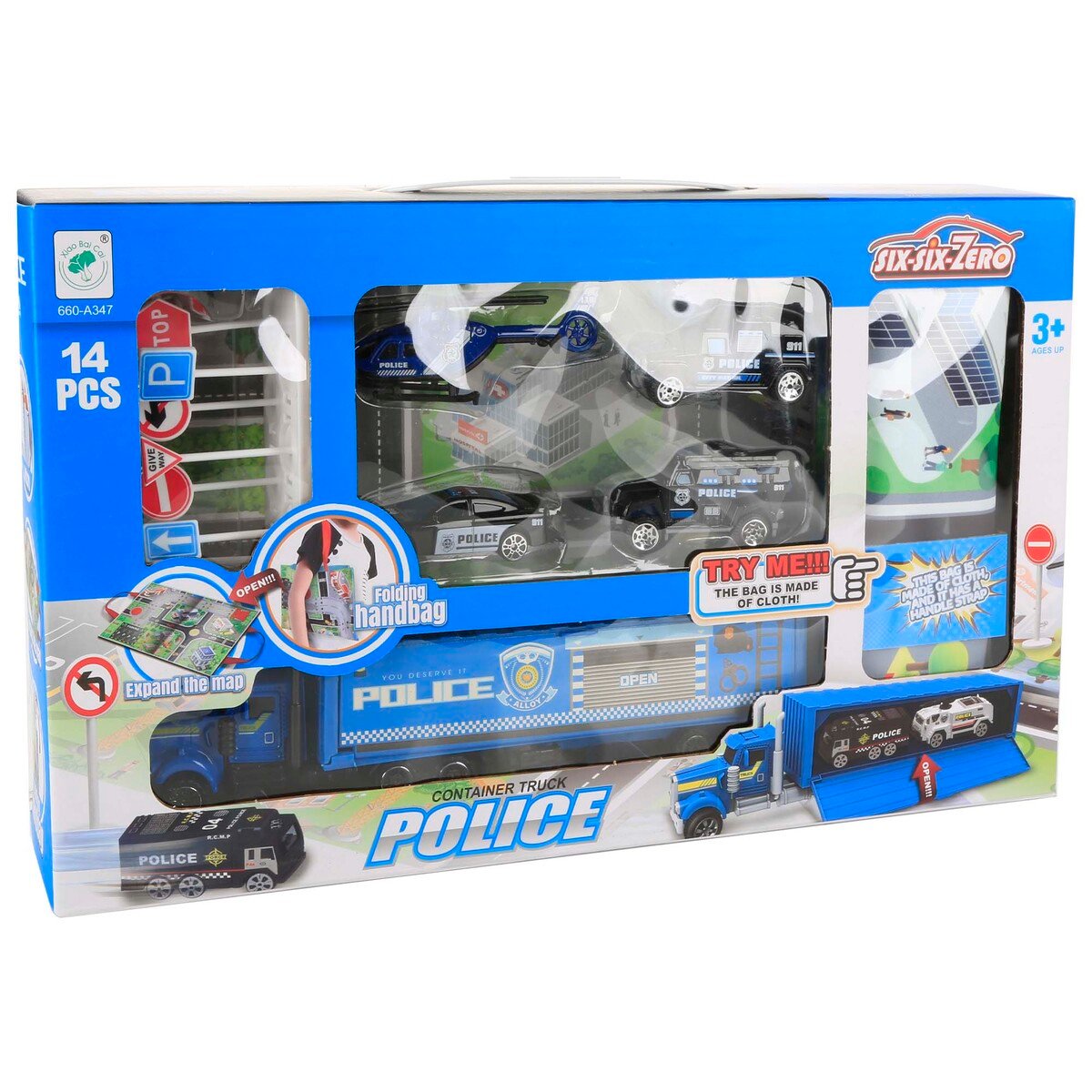 Skid Fusion Truck WithMap Play Set 660-A347