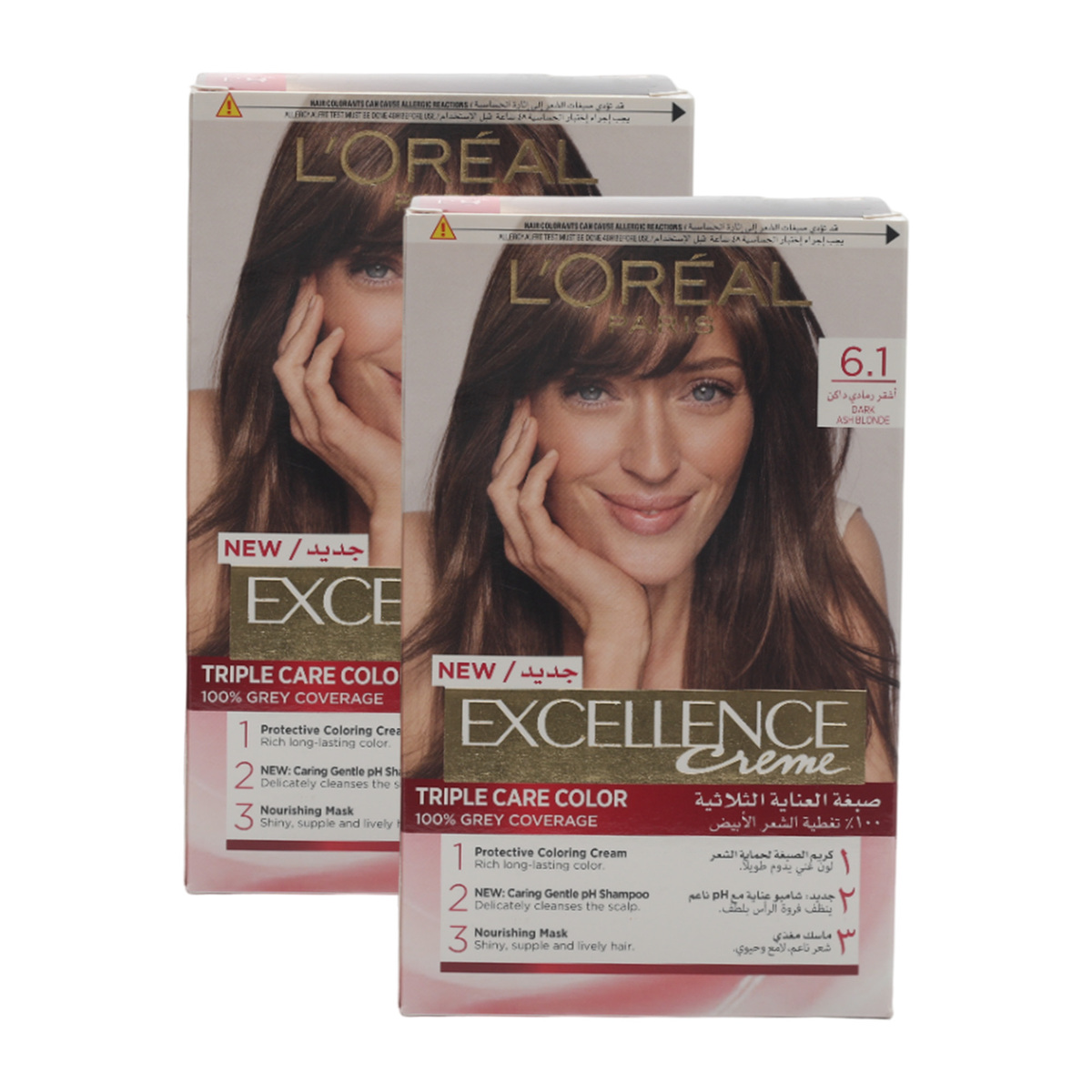 L'Oreal Paris Excellence Creme Hair Color Assorted Value Pack 2 pkt