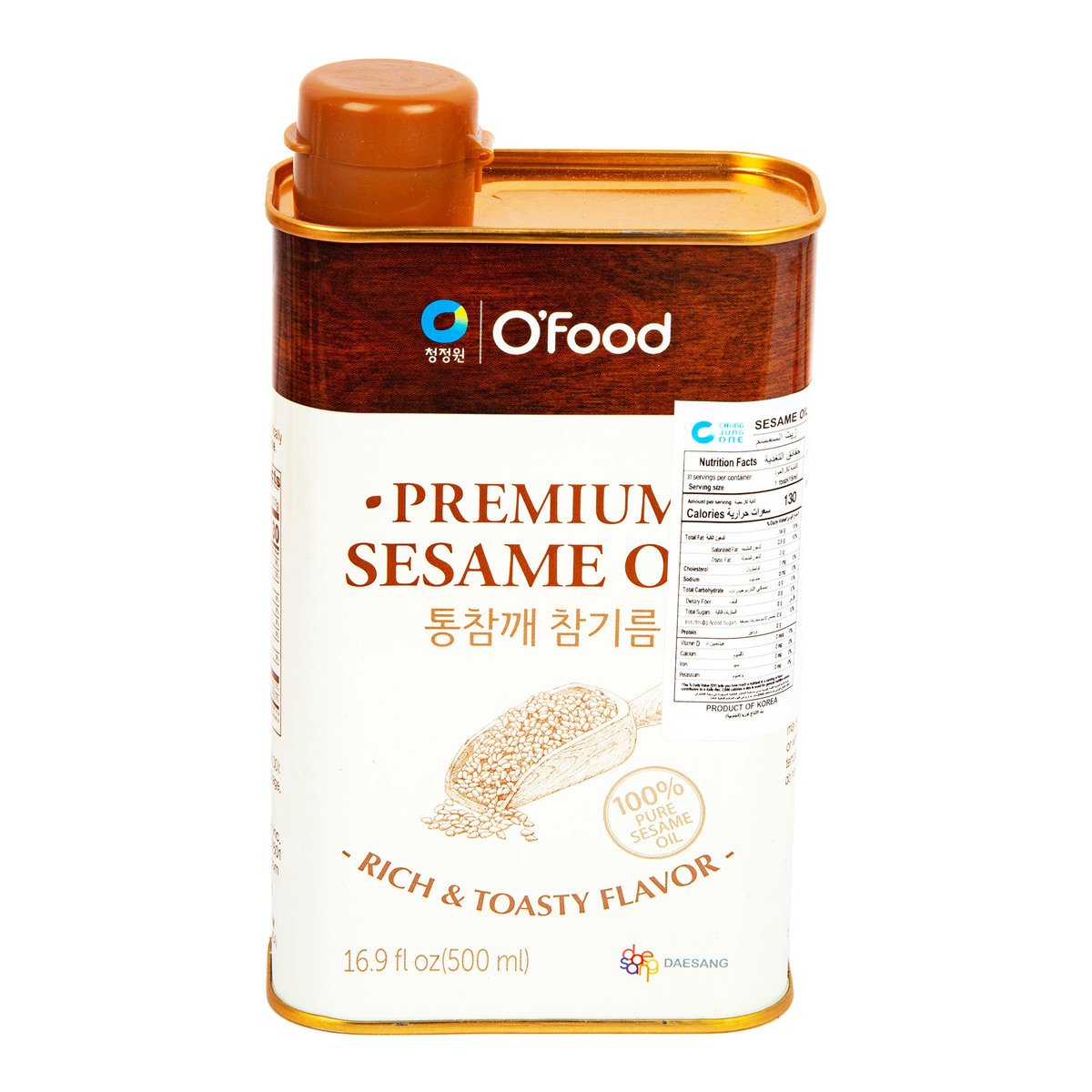 O'Food Premium Sesame Oil 500 ml
