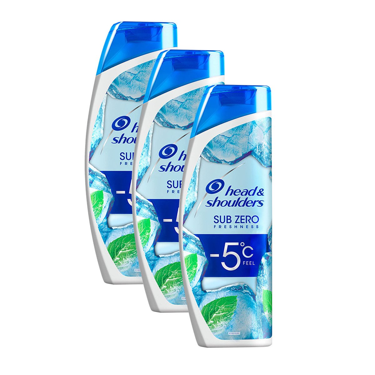 Head & Shoulders Sub-Zero Menthol Anti-Dandruff Shampoo 400 ml 2+1