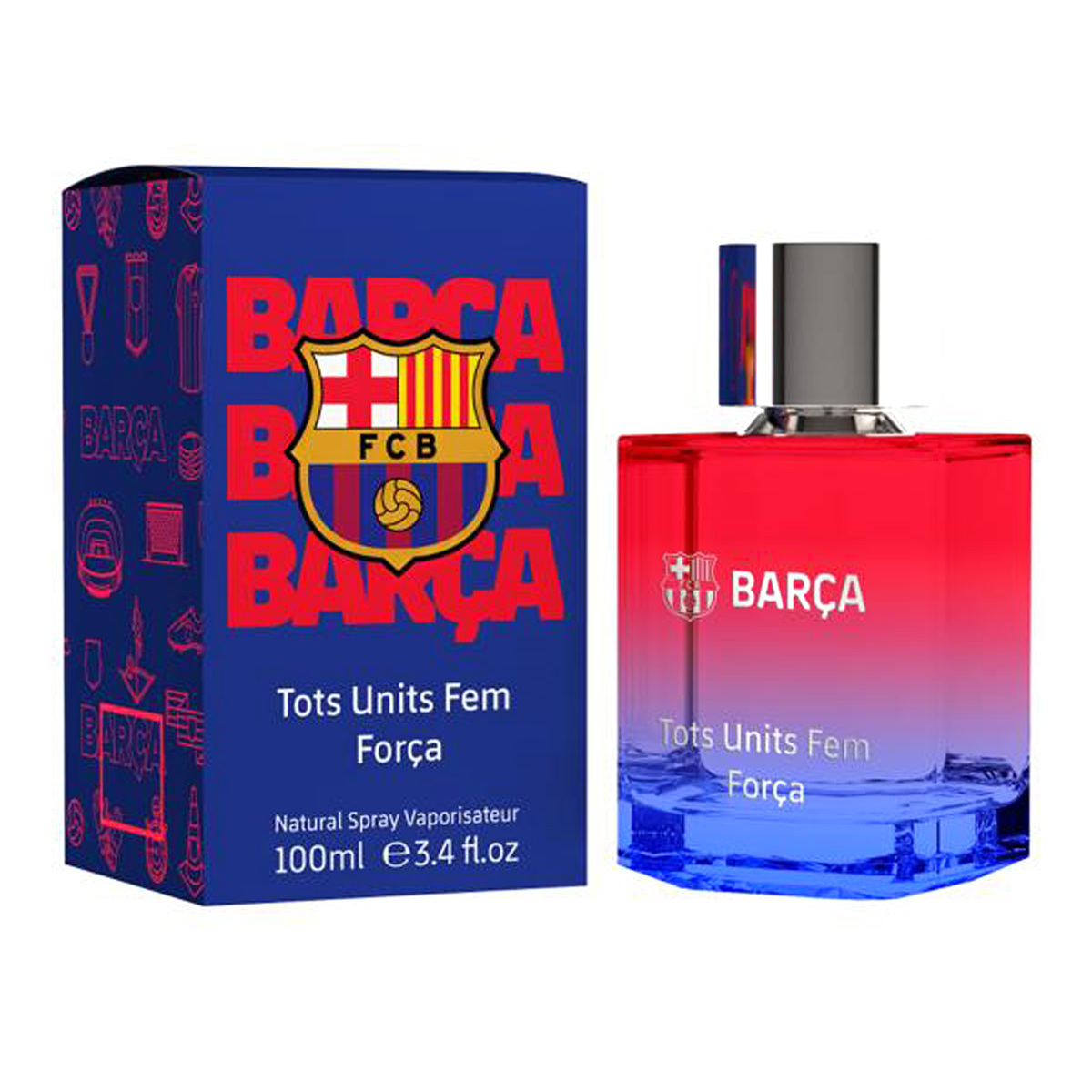 FC Barcelona Tots Units Fem Forca Eau De Parfum For Unisex 100ml