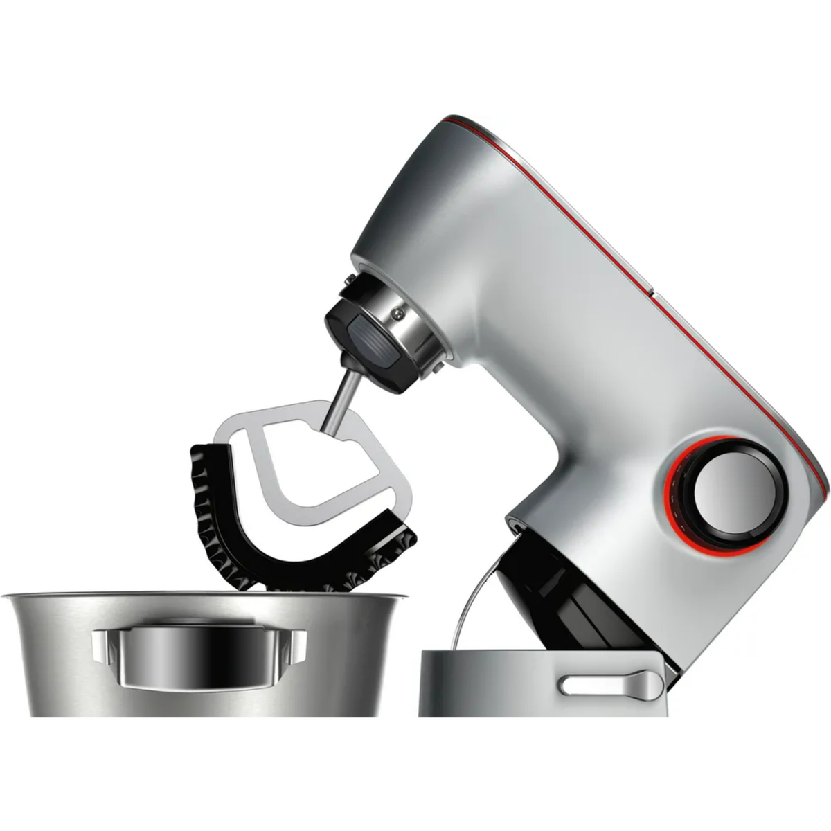 Bosch Series 8 Kitchen Machine with scale, 1600W, Silver/Black, MUM9GX5S21