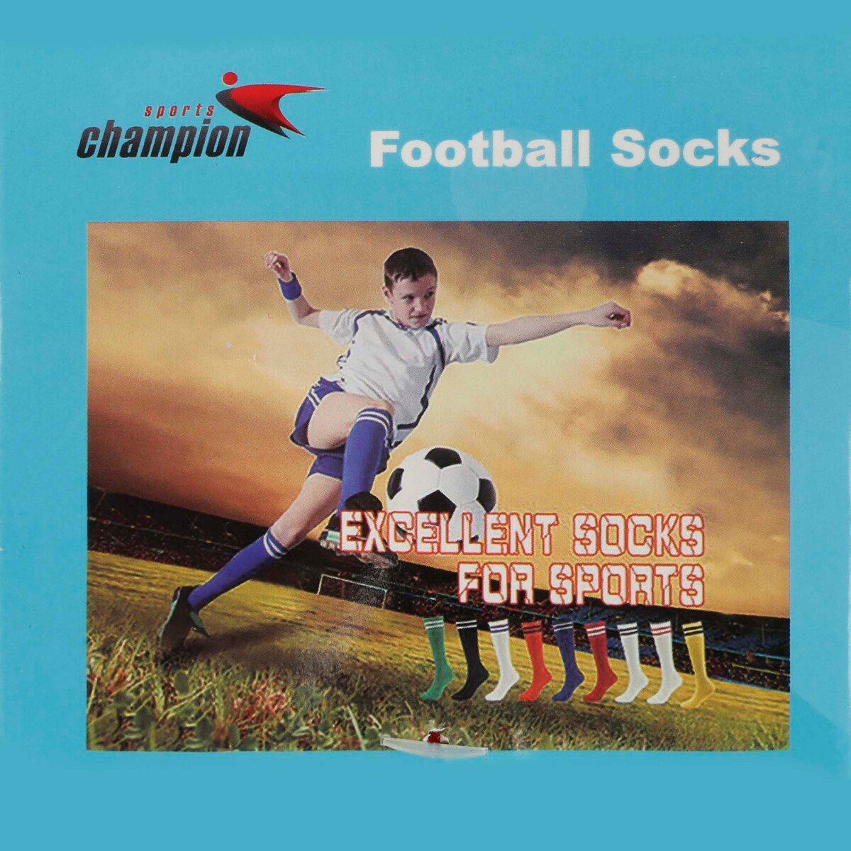 Sports Champion Football Socks 30-1