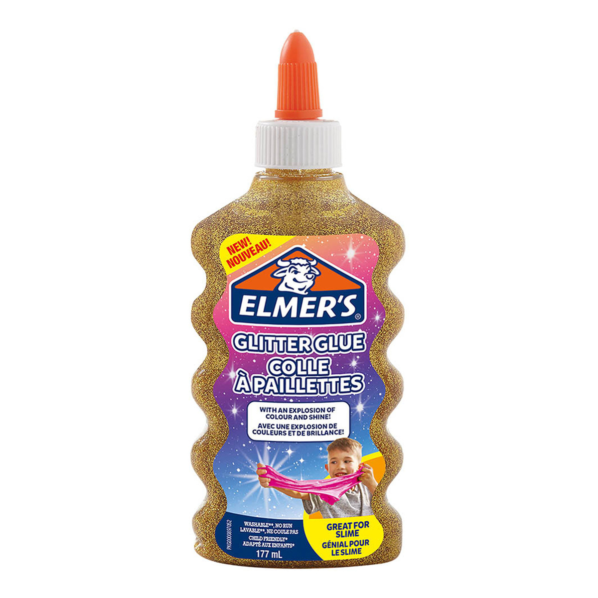 Elmer's Glitter Glue 177ml Gold