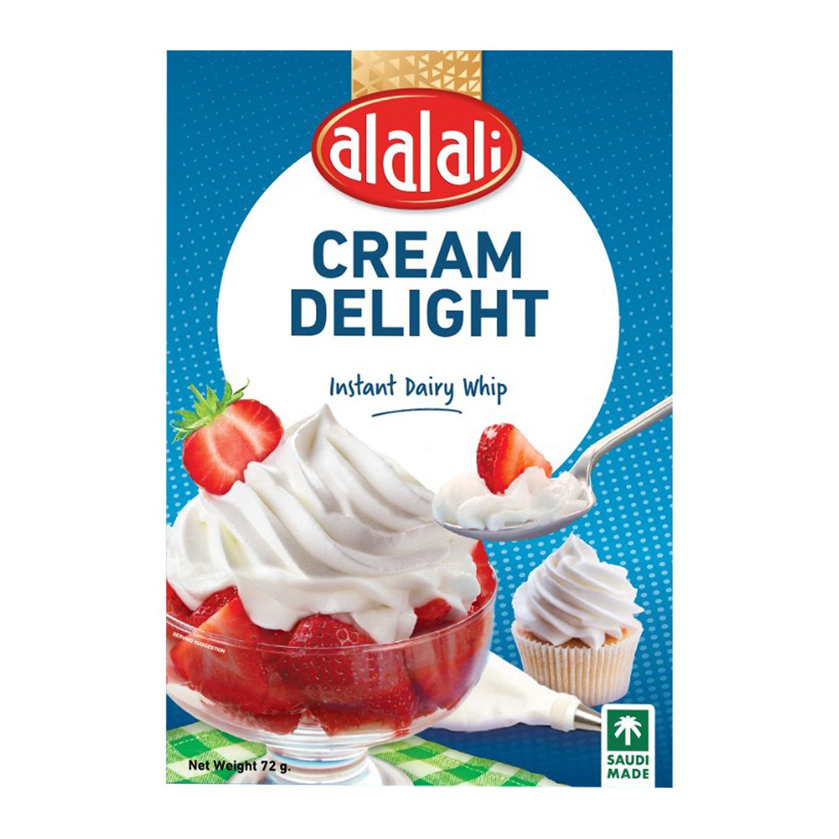 Buy Al Alali Cream Delight 72 g Online at Best Price | Cake & Dessert Mixes | Lulu Kuwait in Saudi Arabia
