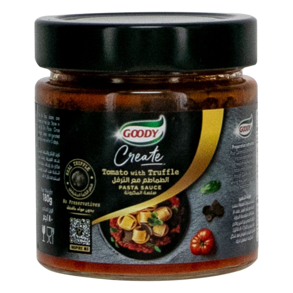 Buy Goody Tomato With Truffle Pasta Sauce 180 g Online at Best Price | Cooking Sauce | Lulu KSA in Saudi Arabia