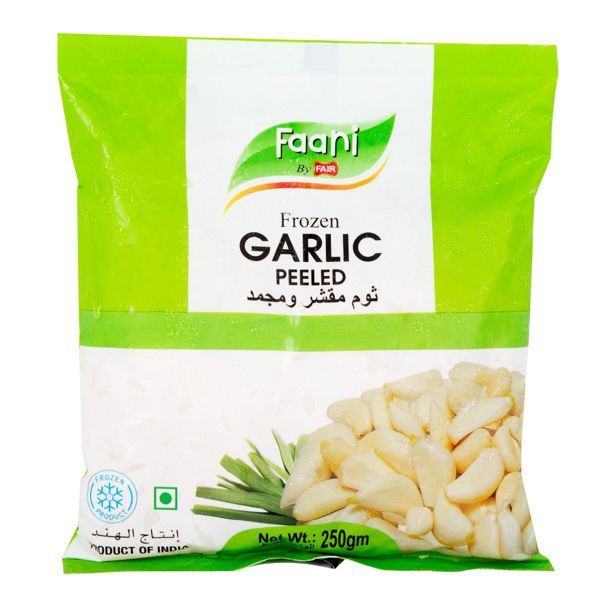 Faani Frozen Garlic Peeled 250 g