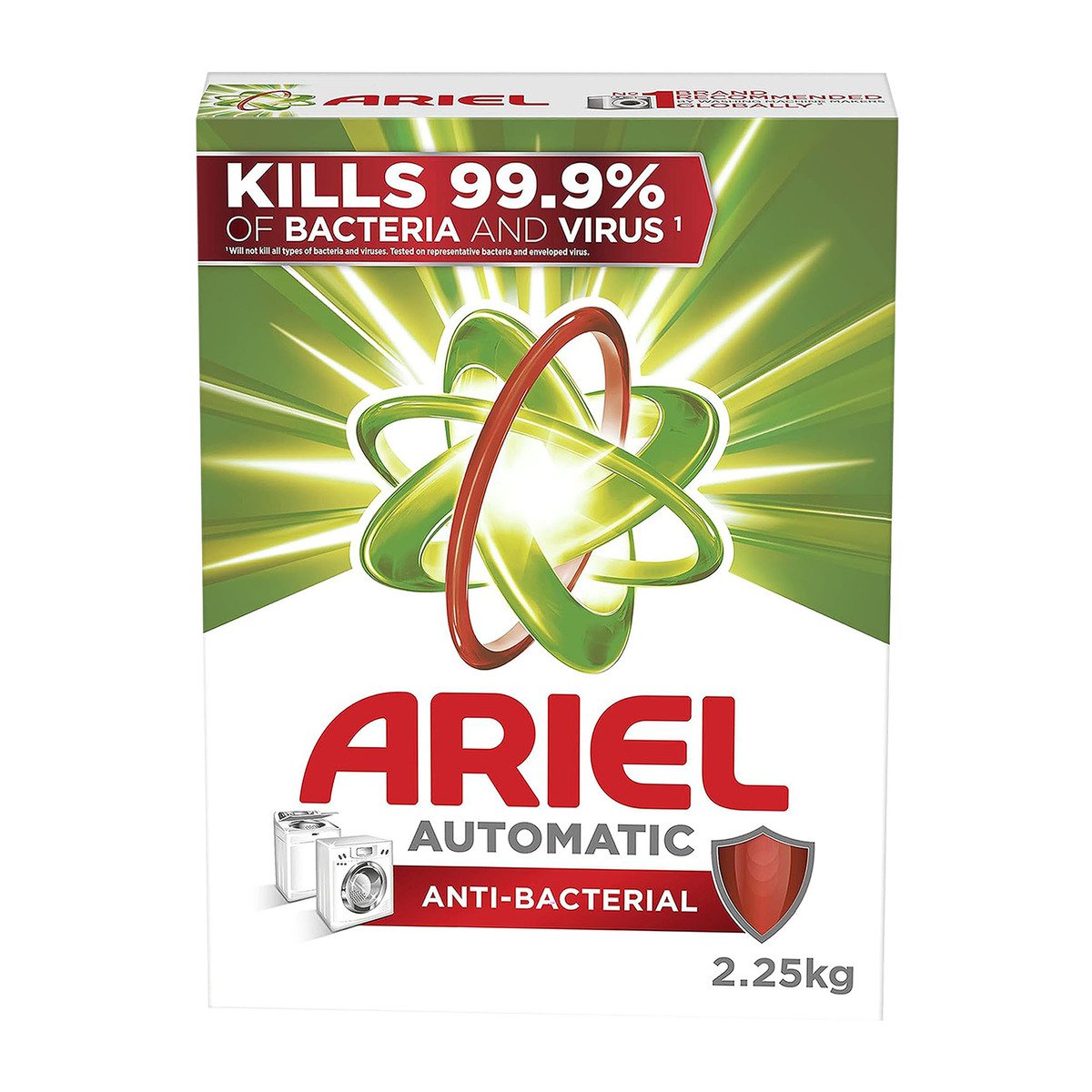 Ariel Automatic Anti-Bacterial Washing Powder 2 x 2.5 kg