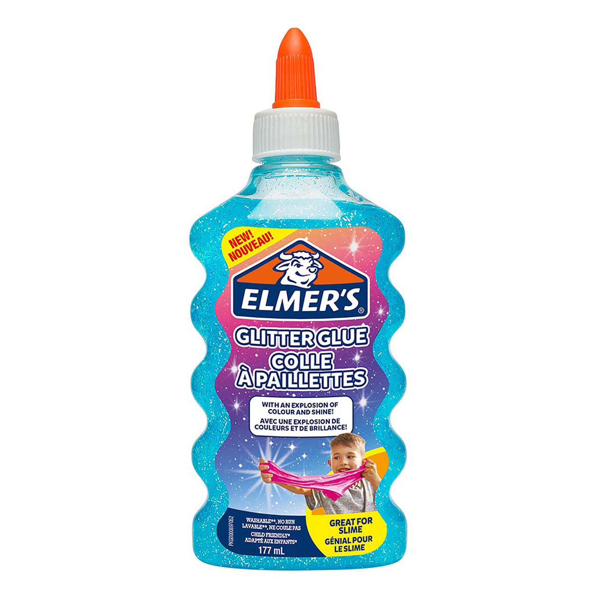 Elmer's Glitter Glue 177ml Blue