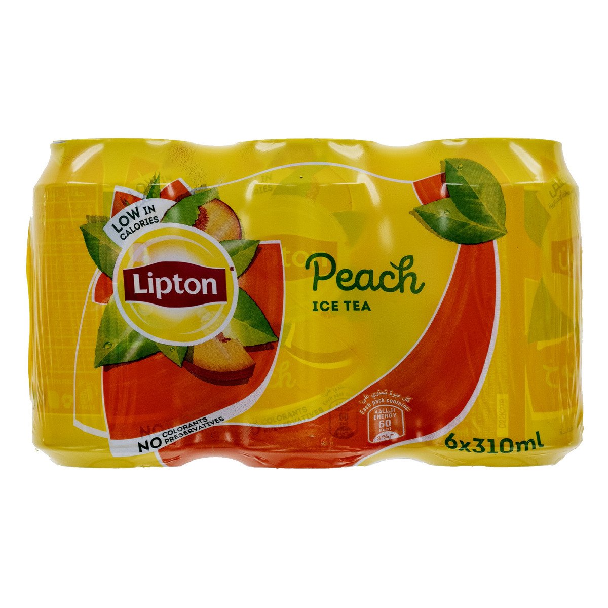 Lipton Peach Ice Tea Can 6 x 310 ml