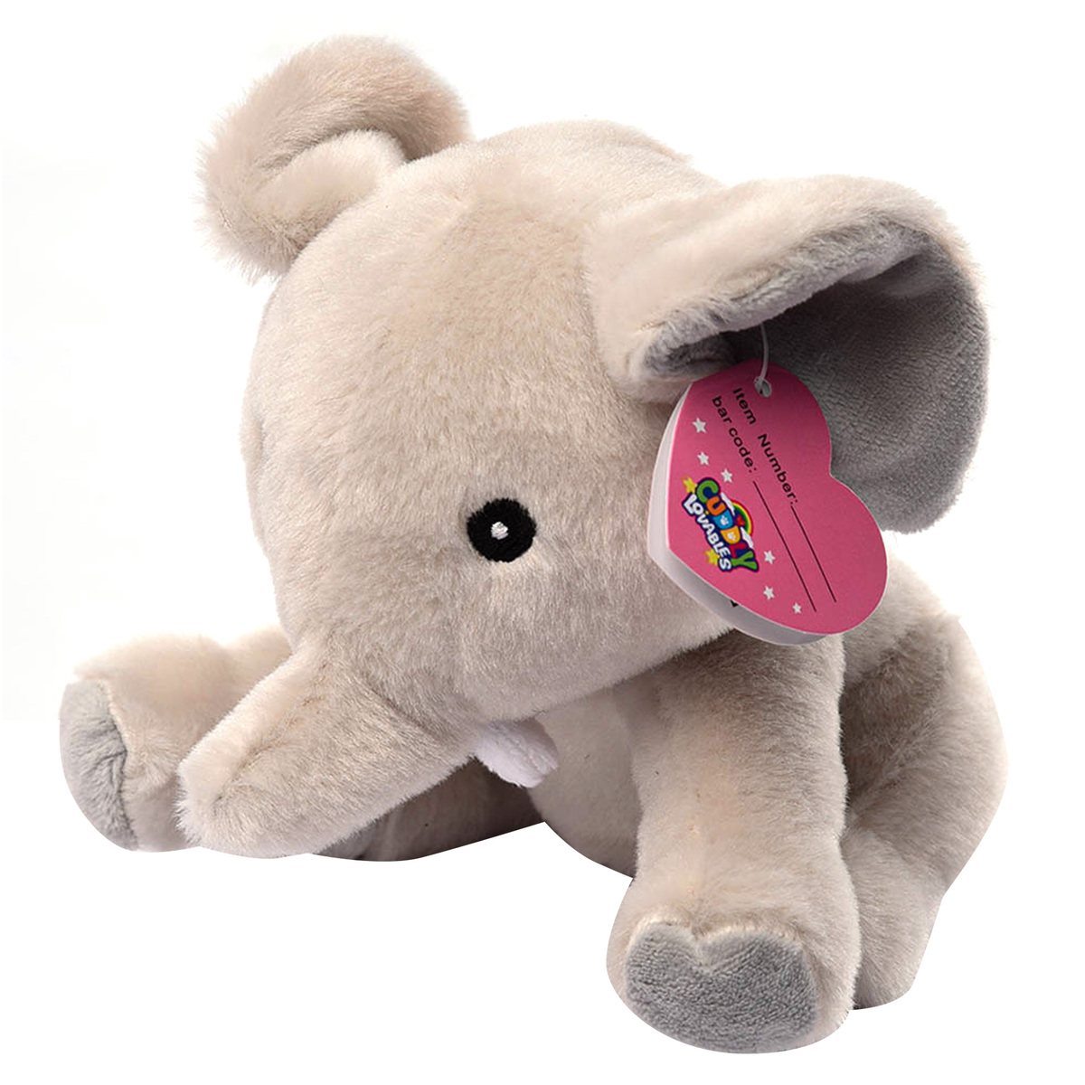 Cuddly Lovables Safari Elephant Plush Toy, CL30