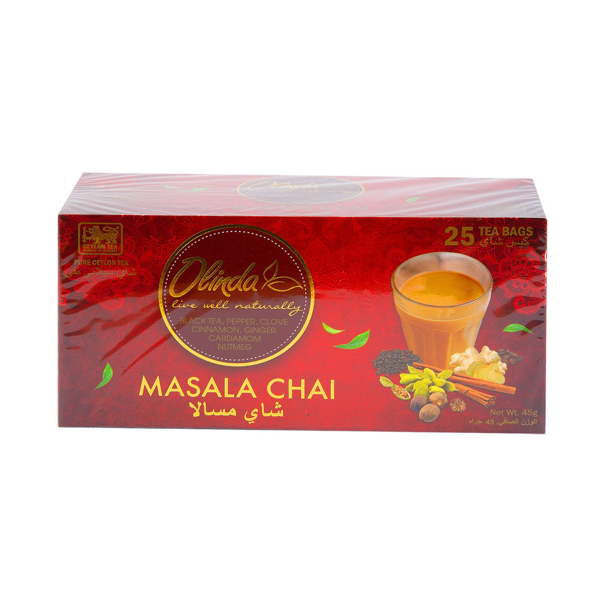 Olinda Masala Chai 25 Teabags 45 g