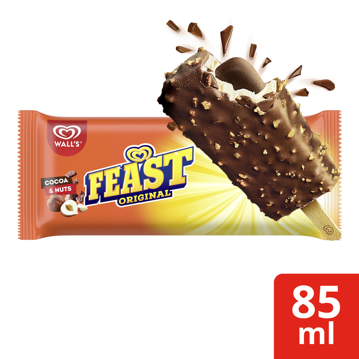 Wall's Feast Original Ice Cream Stick, 85 ml