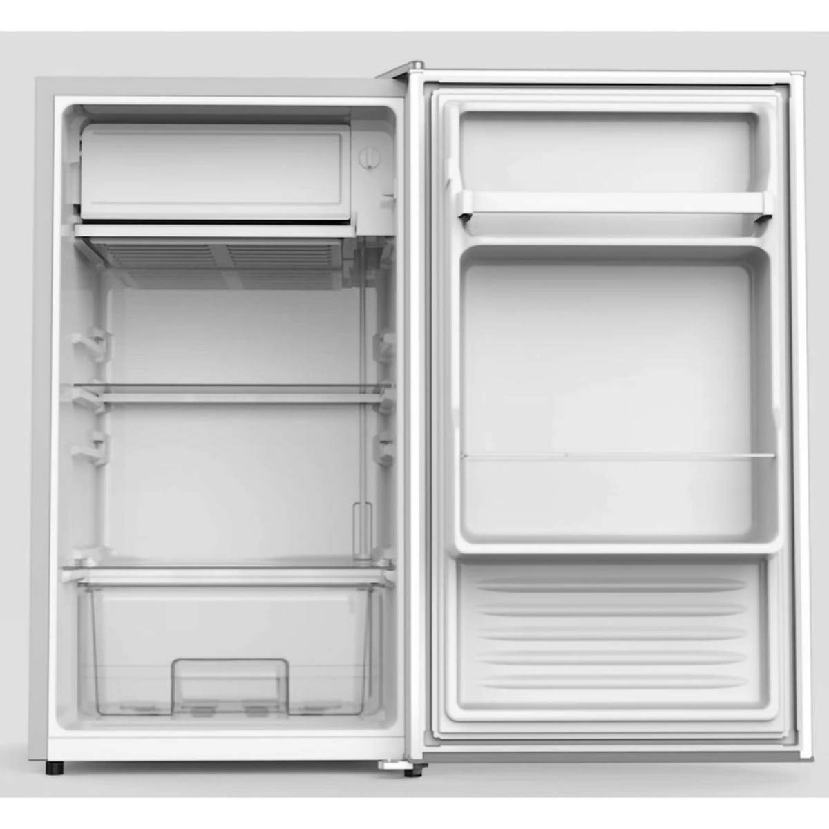 Aftron Single Door Refrigerator, 90 L, Grey, AFR135HS