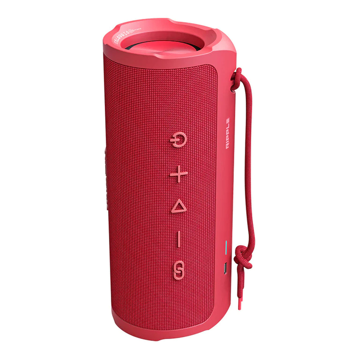 Hifuture IPX7 Portable Wireless Speaker, Red, Ripple