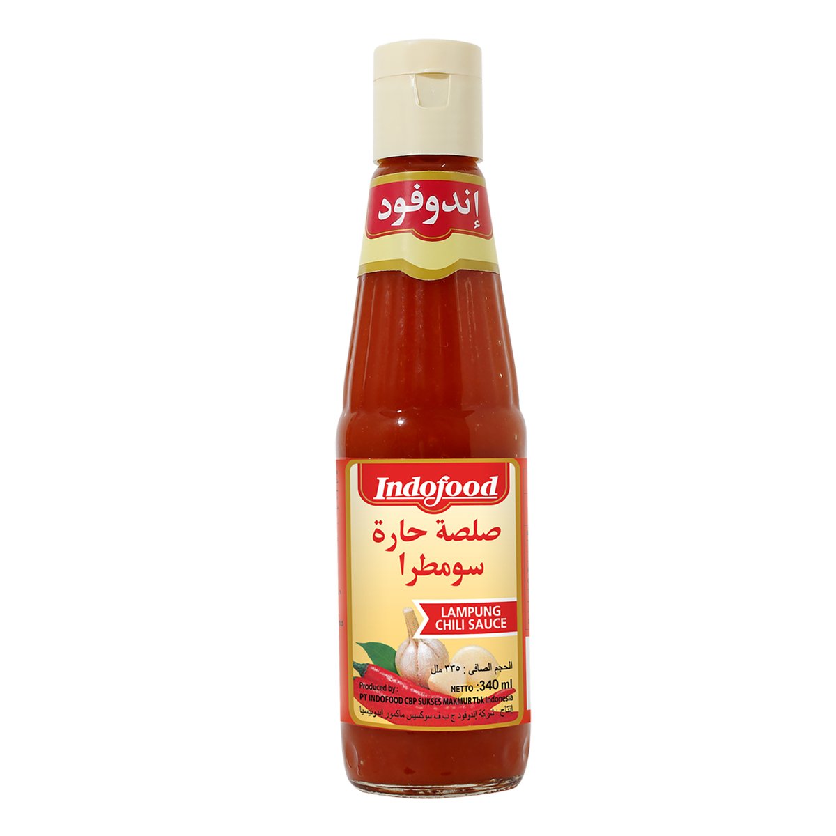 اشتري قم بشراء إندوفود صلصة حارة سومطرا 340مل Online at Best Price من الموقع - من لولو هايبر ماركت Sauces في السعودية