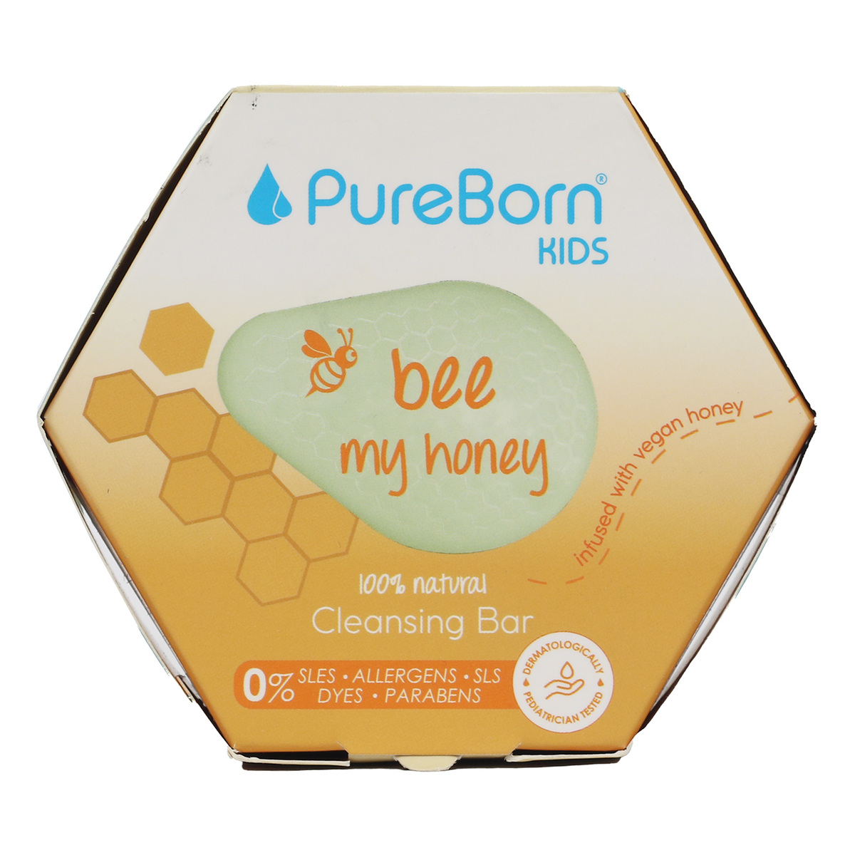 Pure Born Kids Bee My Honey Cleansing Bar 100 g