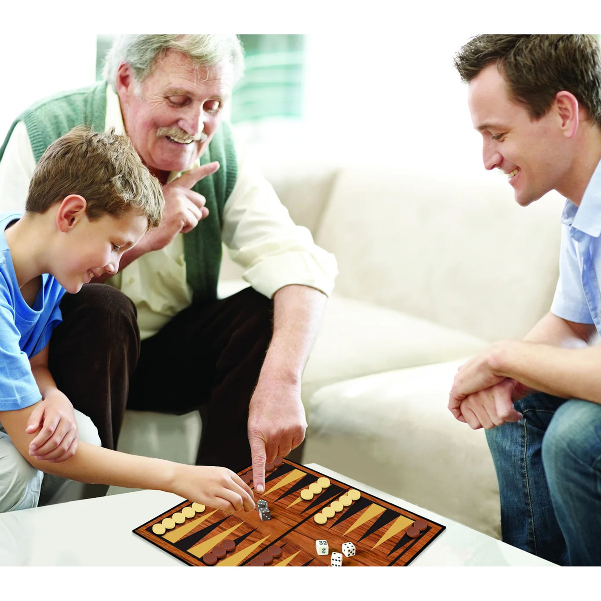 Merchant Ambassador Classic Games Backgammon, ST2104