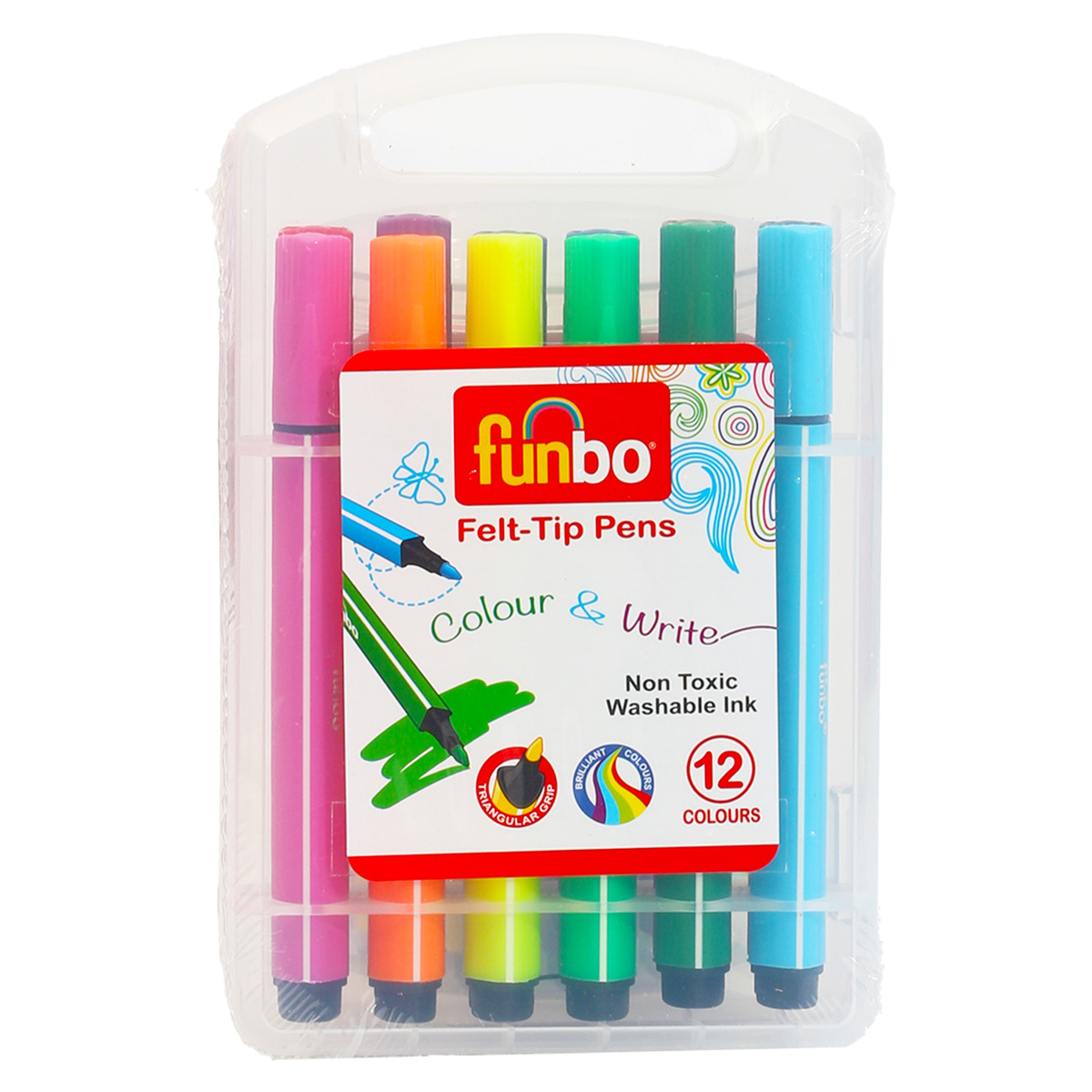 Funbo Felt-Tip Pens FO-FTTP-12