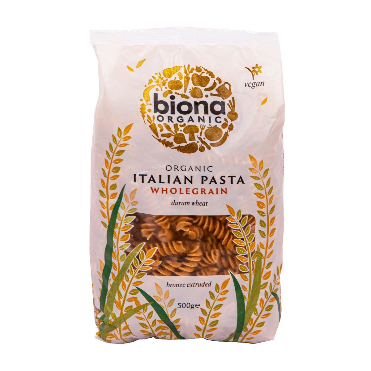 Buy Biona Organic Italian Pasta Whole Grain Fusilli 500 g Online at Best Price | Organic Food | Lulu KSA in UAE
